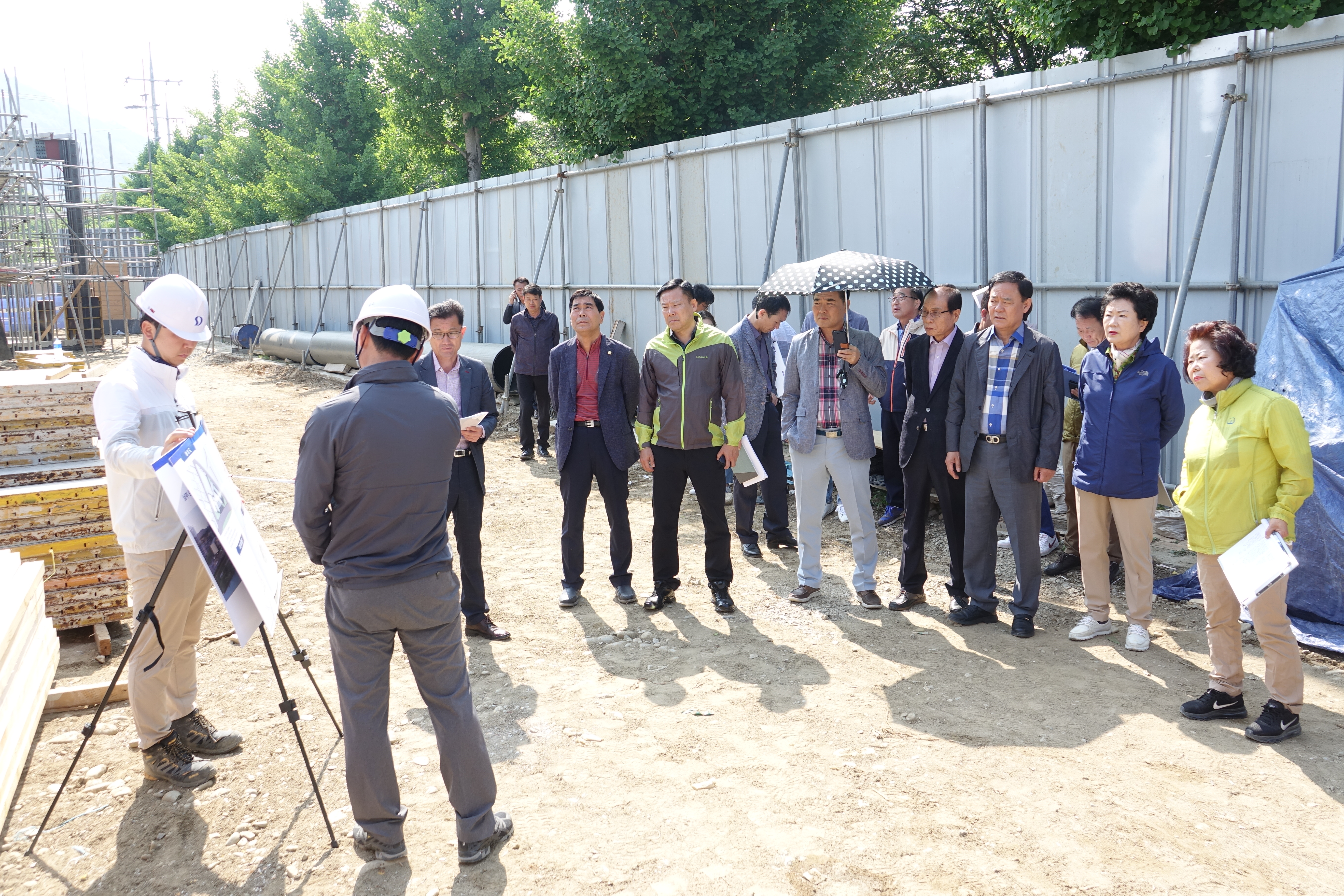 산청군의회 2019년 주요사업장 현장답사