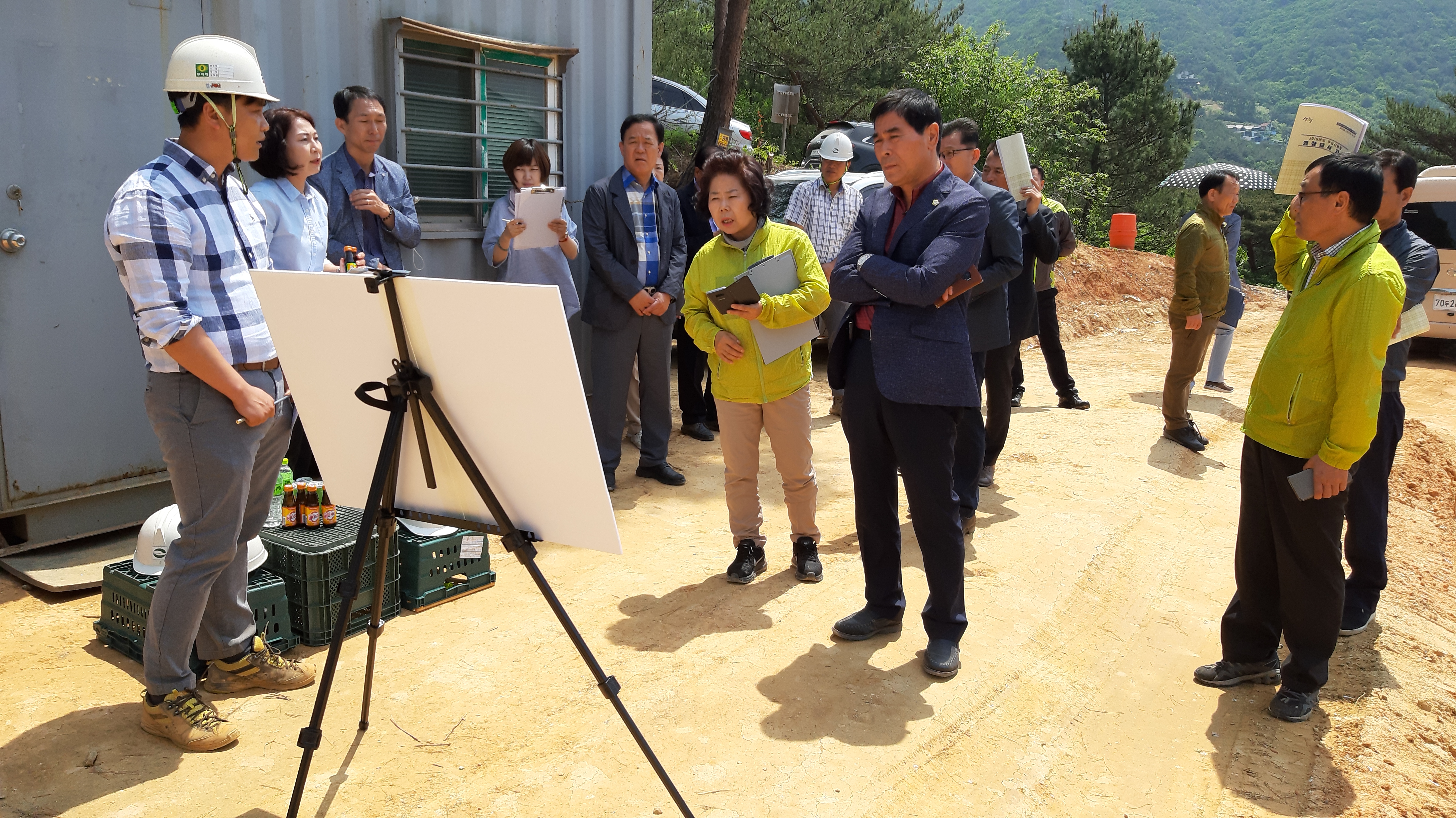 산청군의회 2019년 주요사업장 현장답사