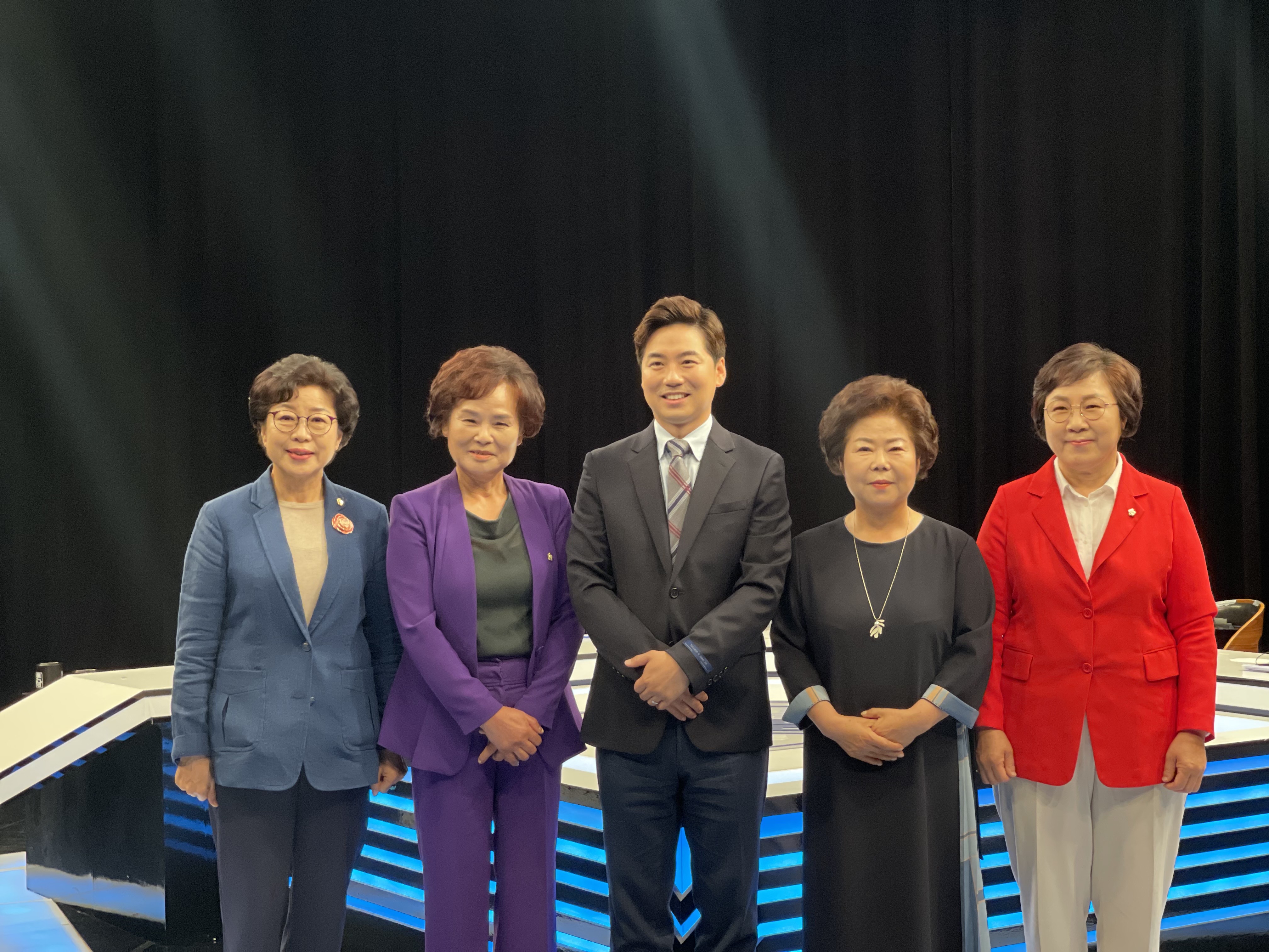 경남 여성의장 토론회 참석