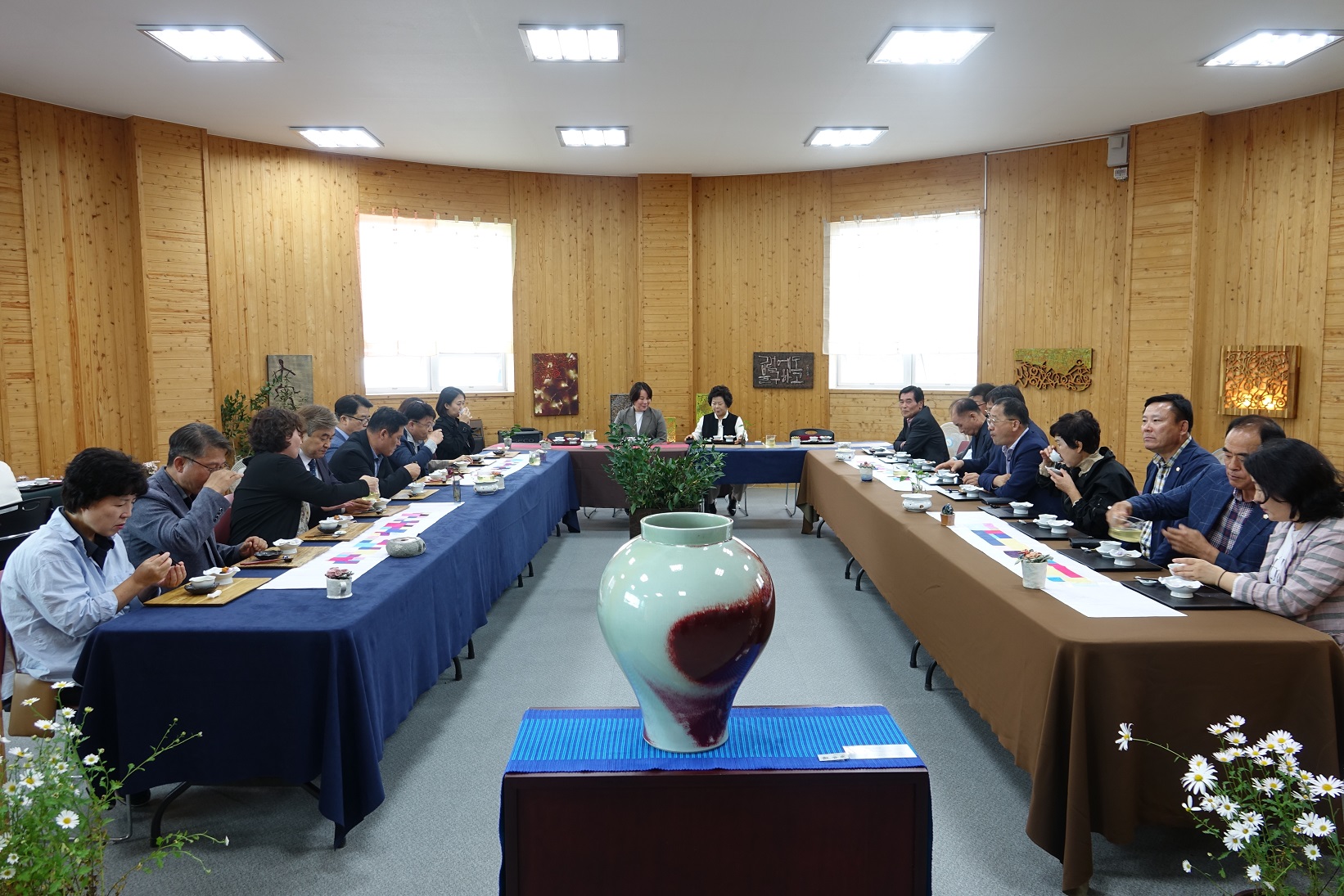 금정구의회 의원 산청군 방문