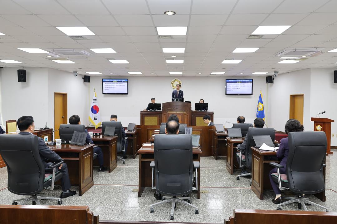 제309회 임시회 제1차 본회의